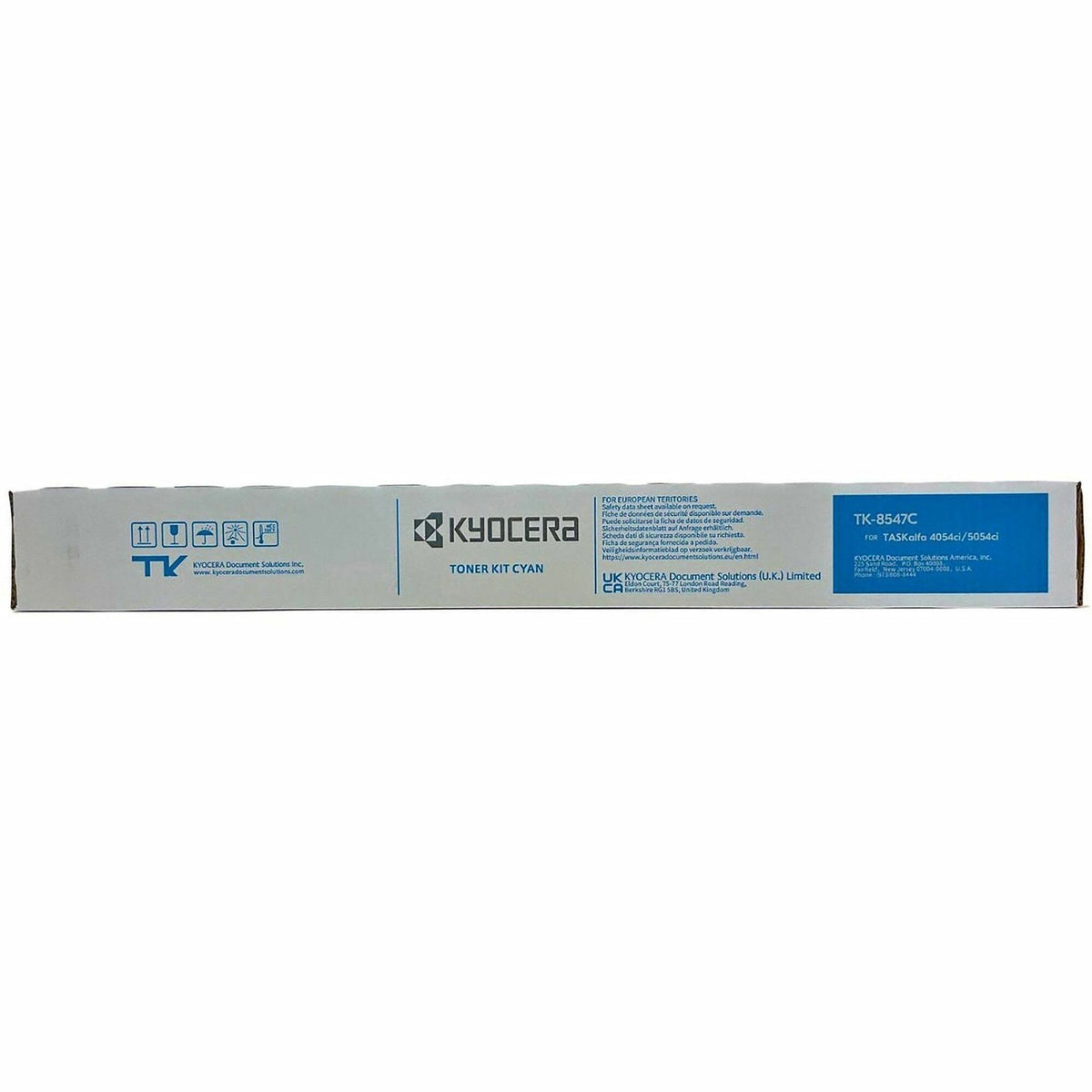 Kyocera TK-8547C Original Laser Toner Cartridge, Cyan, 20000 Pages (KYOTK8547C)
