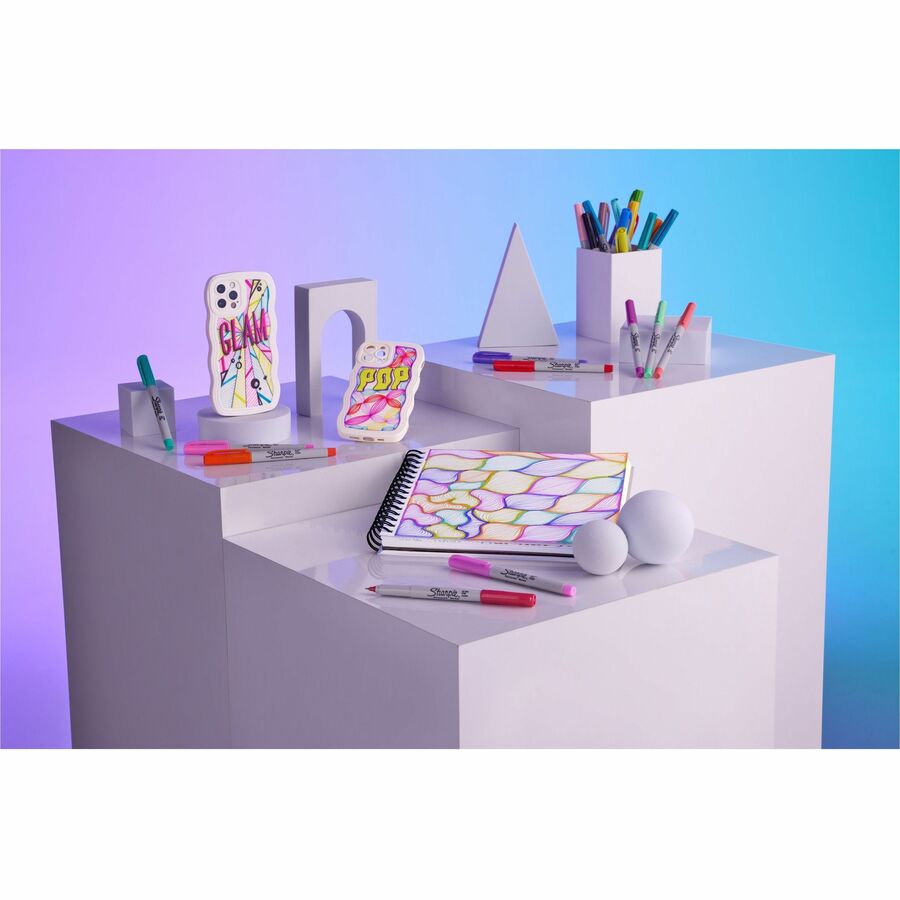 sharpie-glam-pop-permanent-markers-fine-marker-point-assorted-ink-34-pack-san2185331_5