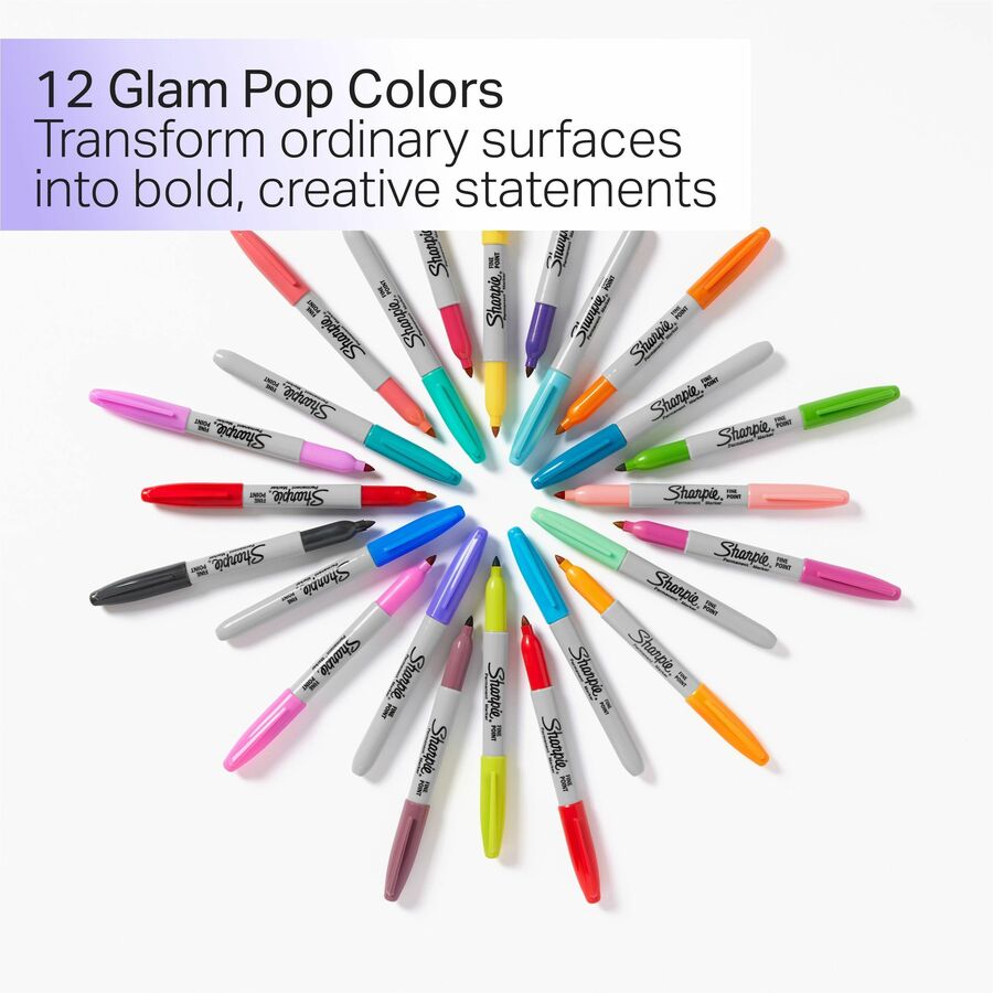 sharpie-glam-pop-permanent-markers-fine-marker-point-assorted-ink-34-pack-san2185331_2