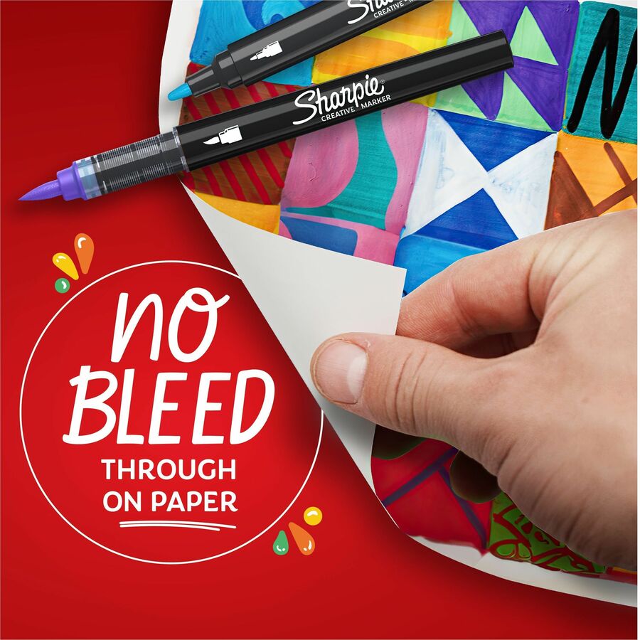 sharpie-creative-markers-brush-marker-point-assorted-ink-acrylic-based-water-based-2-pack-san2196903_4