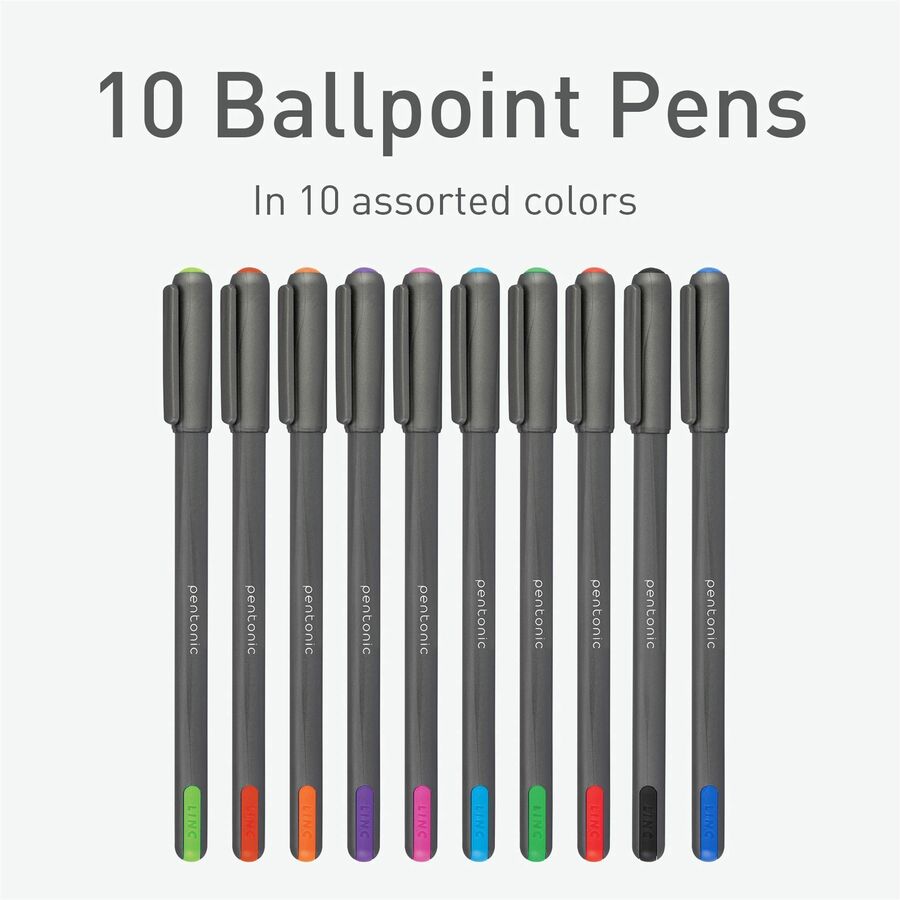 pentonic-ballpoint-pen-set-1-mm-pen-point-assorted-ink-nickel-silver-tip-10-pack-pntpen12199_2