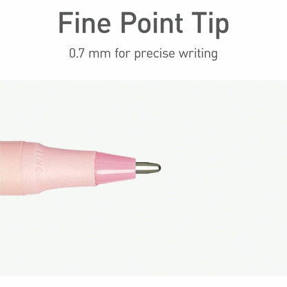 pentonic-frosted-barrel-ballpoint-pens-0-7-mm-fine-pen-point-assorted-ink-frost-barrel-10-box-pntpen13088_6