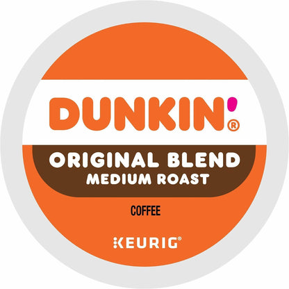 Dunkin' K-Cup Original Blend Coffee, Medium Roast, 22/Box (GMT0315)