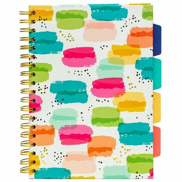 Pukka Pads B5 Colour Wash Project Book, 0.31" Ruled, 6 59/64" x 9 27/32", Gold Binding, Color Wash, Llama, Stripe Cover, 3/Pack (PKP9032CD)