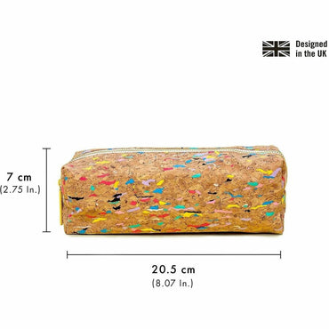 Pukka Pads Carrying Case Pencil, 2.8" x 8.1" x 2.4", Water Proof, Cork Body (PKP9740SPP)