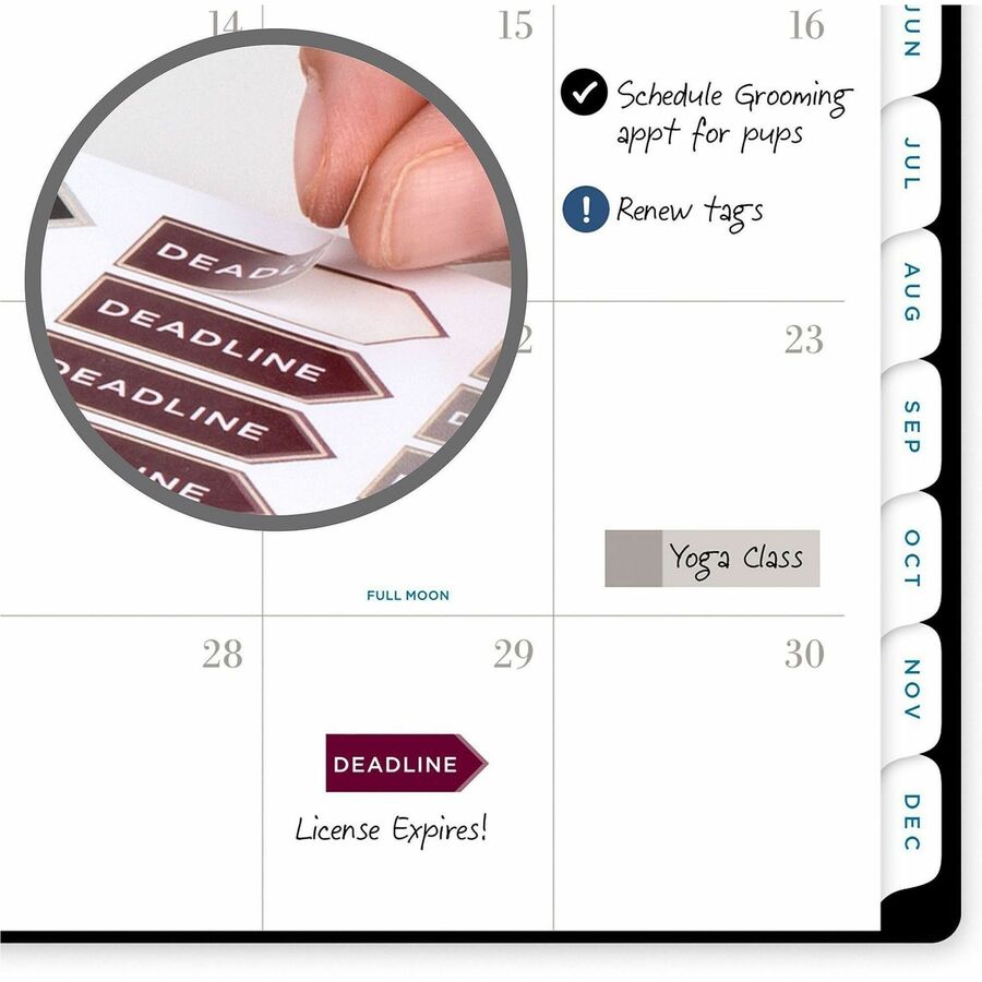 At-A-Glance Signature Lite Weekly Monthly Planner, 8½" x 11", 12-Month, Jan 2027-Dec 2027, Black (AAGYP905L05)