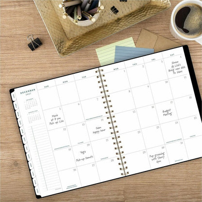 At-A-Glance Signature Lite Weekly Monthly Planner, 8½" x 11", 12-Month, Jan 2027-Dec 2027, Black (AAGYP905L05)