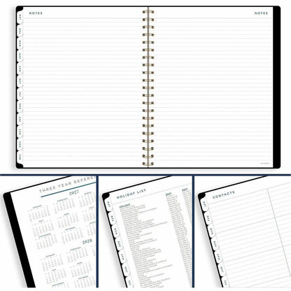 At-A-Glance Signature Lite Weekly Monthly Planner, 8½" x 11", 12-Month, Jan 2027-Dec 2027, Black (AAGYP905L05)