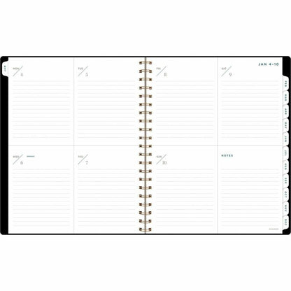 At-A-Glance Signature Lite Weekly Monthly Planner, 8½" x 11", 12-Month, Jan 2027-Dec 2027, Black (AAGYP905L05)
