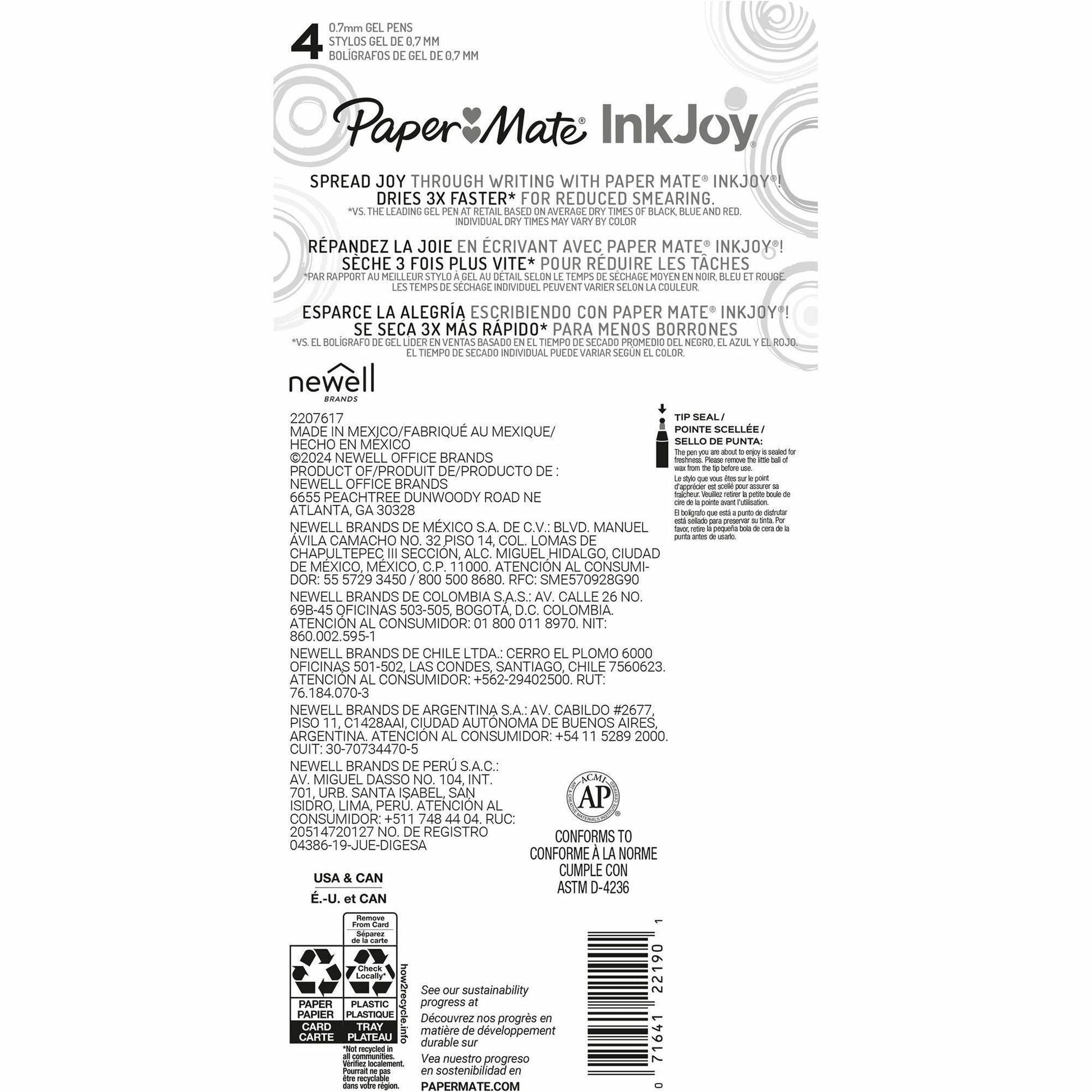 paper-mate-inkjoy-gel-pens-0-7-mm-pen-point-retractable-assorted-ink-tropical-vacation-4-pack-pap2205627_4