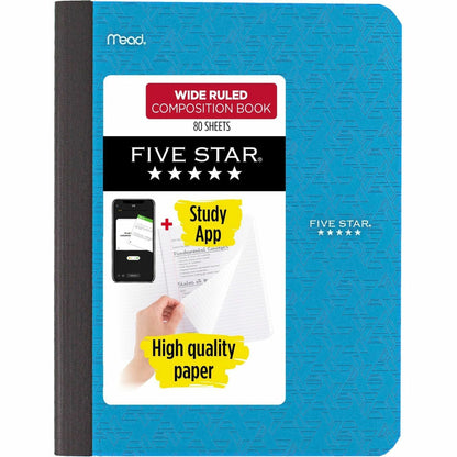 mead-wide-ruled-composition-book-80-sheets-sewn-wide-ruled-margin-7-1-2-x-9-3-4-sheet-size-assorted-plastic-cover-mea950033_1