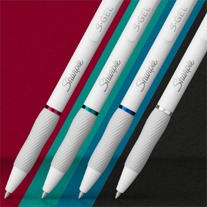 sharpie-s-gel-white-fashion-barrel-medium-point-0-7mm-white-plastic-barrel-4-pack-san2206098_6