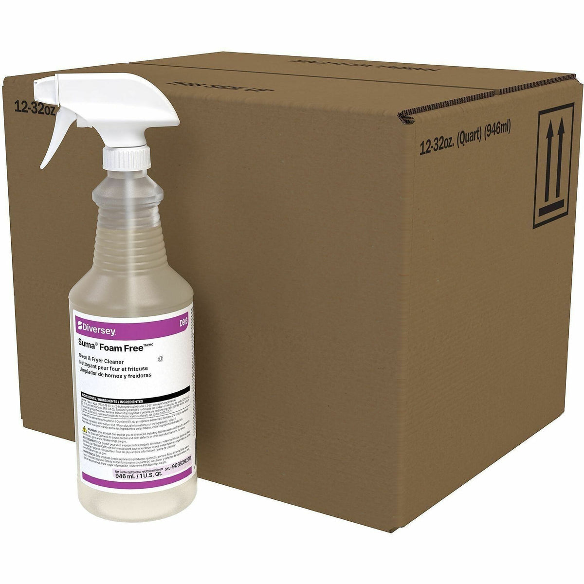Suma Foam FreeTM/MC D9.6, 32 fl oz, 12/Carton (DVO903529270)