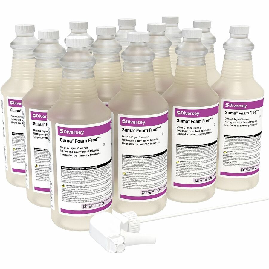 Suma Foam FreeTM/MC D9.6, 32 fl oz, 12/Carton (DVO903529270)