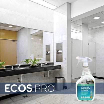 ECOS PRO Parsley All-Purpose Cleaner, Ready-To-Use, Spray, 32 fl oz, Parsley Scent, 6/Carton (EOPPL97466)