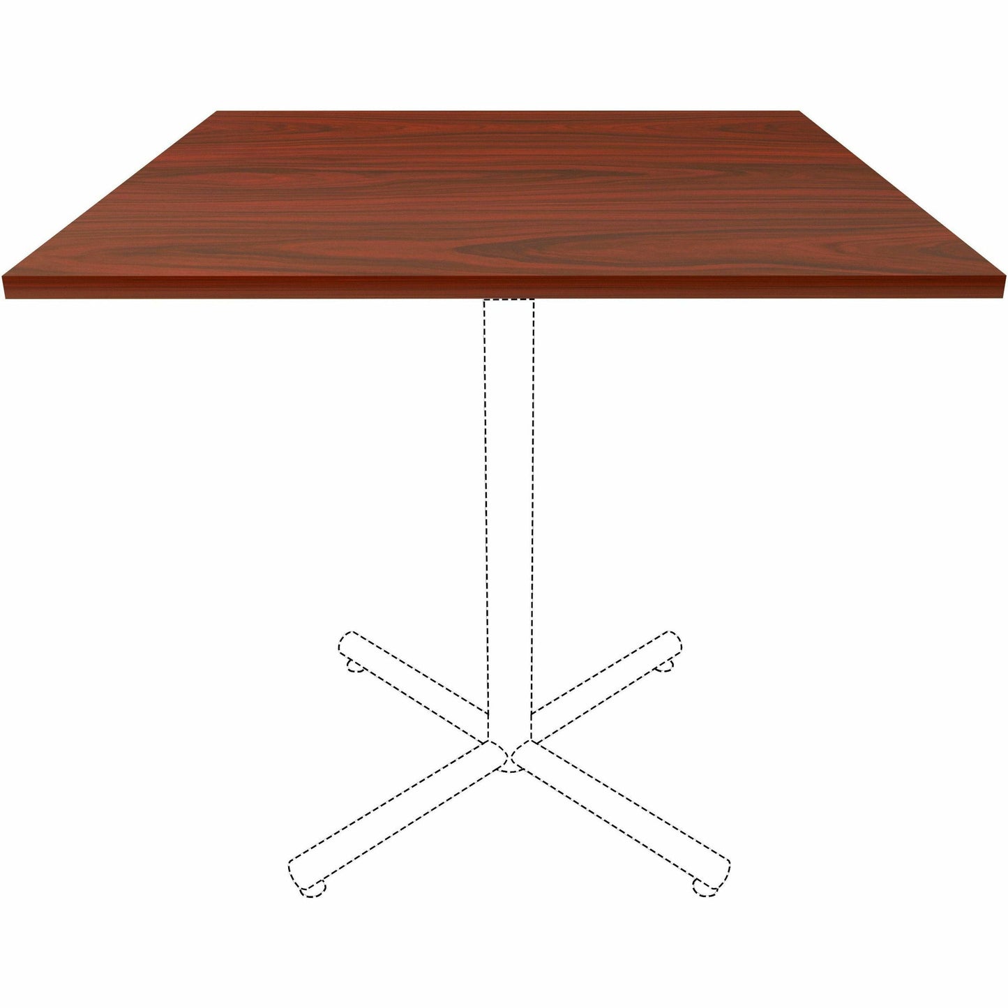 lorell-hospitality-conference-tabletop-0-1-edge-42-x-421-band-edge-mahogany-llr87244_2