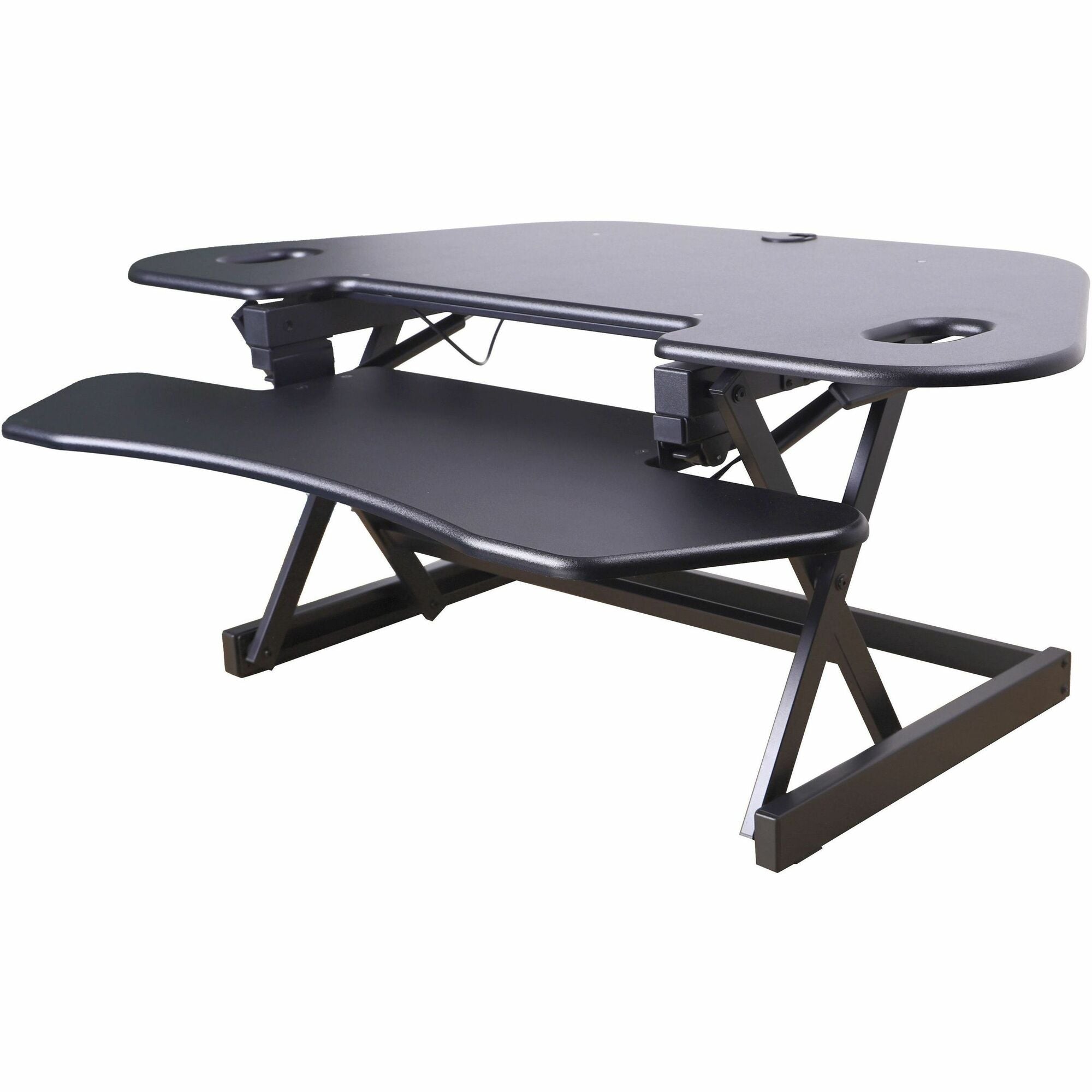 rocelco-cadr-46-corner-sit-to-stand-desk-riser-40-lb-load-capacity-23-20-height-x-45-50-width-rclrcadrb46a_1