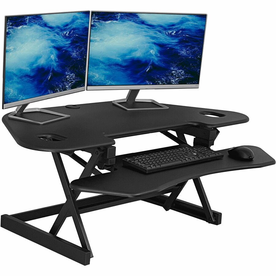 rocelco-cadr-46-corner-sit-to-stand-desk-riser-40-lb-load-capacity-23-20-height-x-45-50-width-rclrcadrb46a_4
