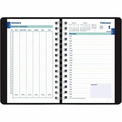 blueline-plan-and-link-daily-appointment-planner-12-month-january-december-7-00-am-to-7-30-pm-half-hourly-1-day-single-page-layout-5-x-8-sheet-size-redc1504w81_10