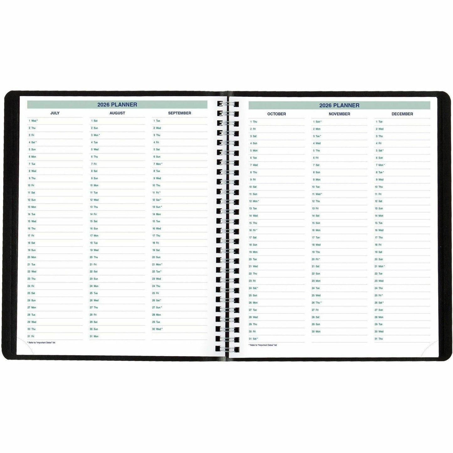 blueline-plan-and-link-weekly-appointment-planner-weekly-12-month-january-december-7-00-am-to-8-45-pm-1-week-double-page-layout-7-1-4-x-9-1-4-sheet-size-redc527581t_9