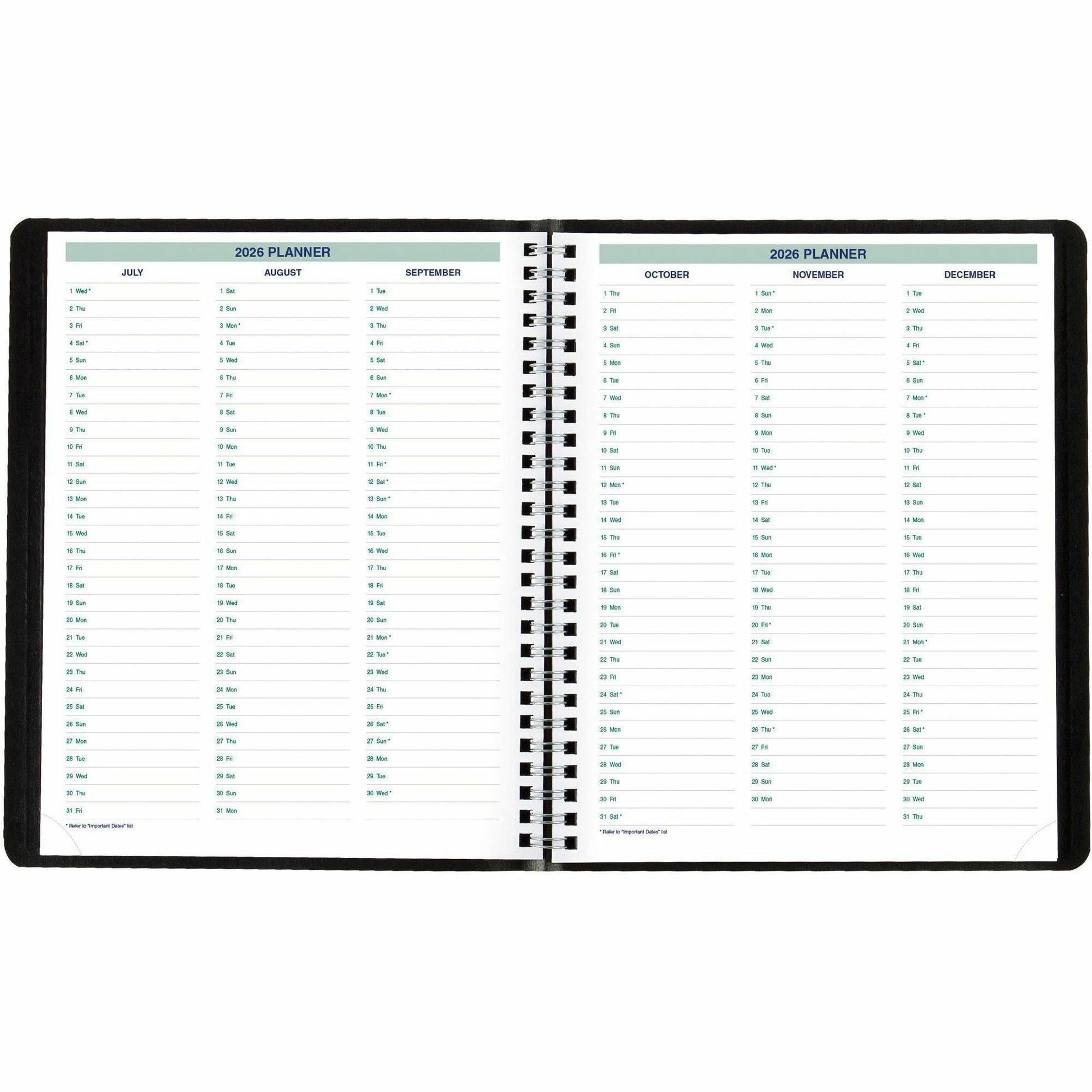 blueline-plan-and-link-weekly-appointment-planner-weekly-12-month-january-december-7-00-am-to-8-45-pm-1-week-double-page-layout-7-1-4-x-9-1-4-sheet-size-redc527581t_9