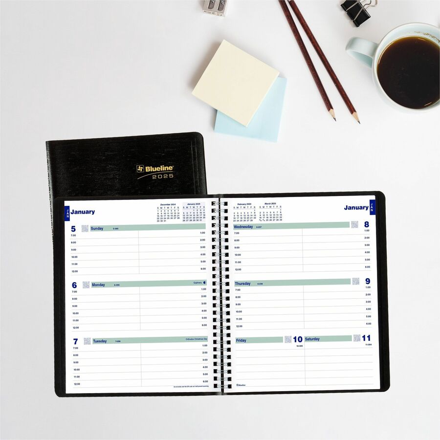 blueline-plan-and-link-weekly-appointment-planner-weekly-12-month-january-december-7-00-am-to-8-45-pm-1-week-double-page-layout-7-1-4-x-9-1-4-sheet-size-redc527581t_7