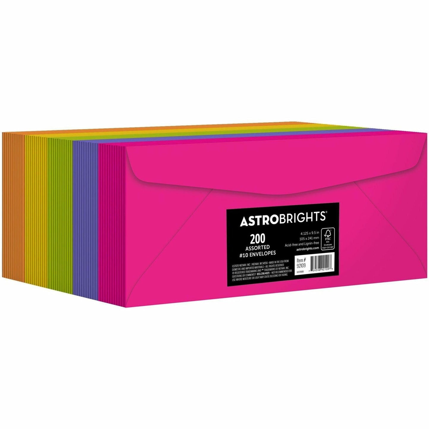 astrobrights-no-10-colored-envelopes-multipurpose-10-24-lb-200-pack-assorted-wau92109_1
