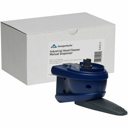 Georgia-Pacific Manual Industrial Soap Dispenser, Blue  (GPC54011)