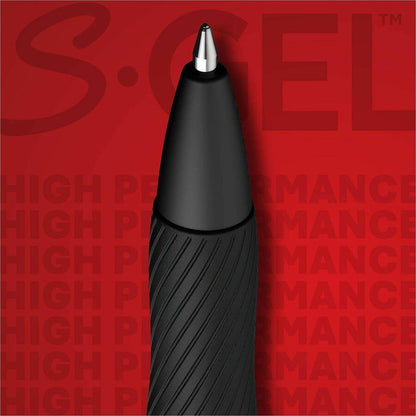 Sharpie S-Gel Pen, Black Ink, Rose Gold Metal Barrel, 0.7 mm Pen Point, Retractable, Gel-based, Writing, 2/Pack (SAN2194742)