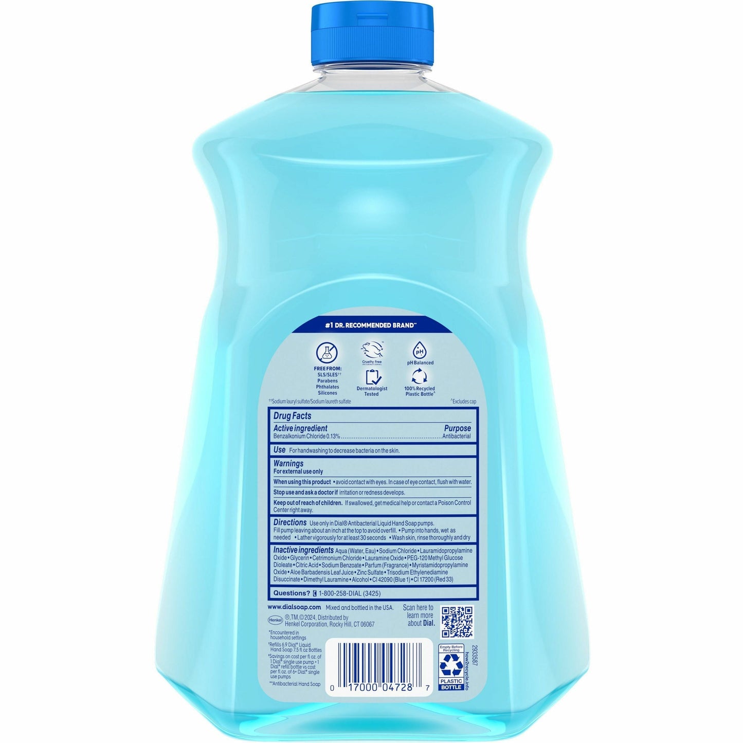 dial-antibacterial-defense-liquid-hand-soap-spring-water-scent-1-63-quart-bottle-dispenser-3-carton-dia17010ct_3