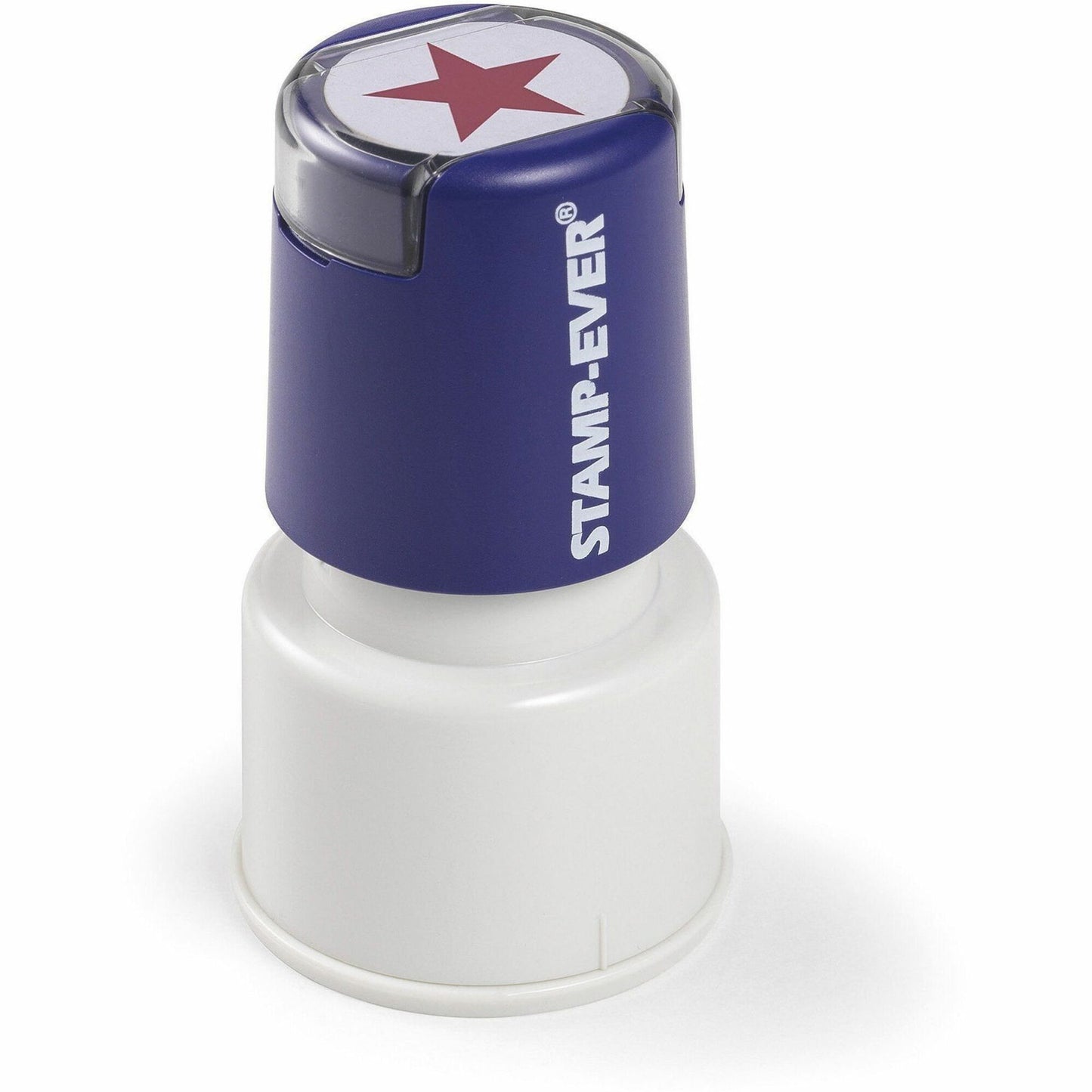 Trodat Star Impression Pre-Inked Message Stamp, "Star", 0.75" Impression Diameter, Red, Round, TAA Compliant (TDT5979)