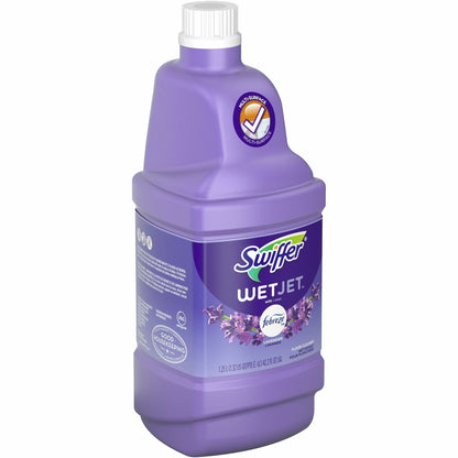 Swiffer WetJet Floor Cleaner, 42.2 fl oz (1.3 quart), Lavender, Vanilla Scent (PGC77811EA)