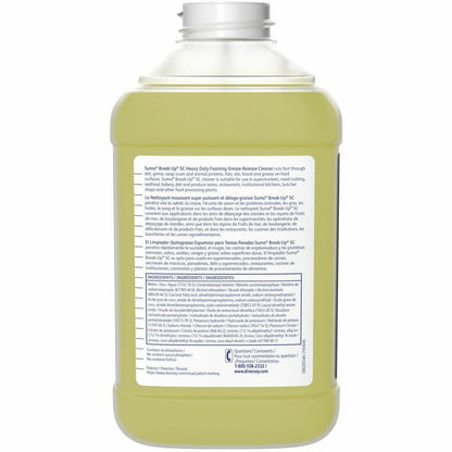 Suma Break-Up SC D3.5 Ready-To-Use/Concentrate, 84.5 fl oz, 11.36 to 13.9 pH, Surfactant Scent, 2/Carton (DVO95192347)