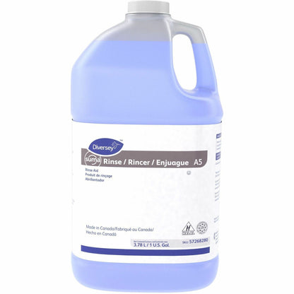 Suma Rinse A5, For General Purpose, 128 fl oz, 7.1 to 7.42 pH, Surfactant Scente, 4/Carton (DVO57268280)