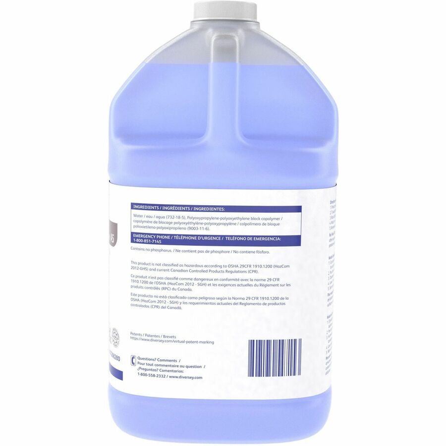 Suma Rinse A5, For General Purpose, 128 fl oz, 7.1 to 7.42 pH, Surfactant Scente, 4/Carton (DVO57268280)