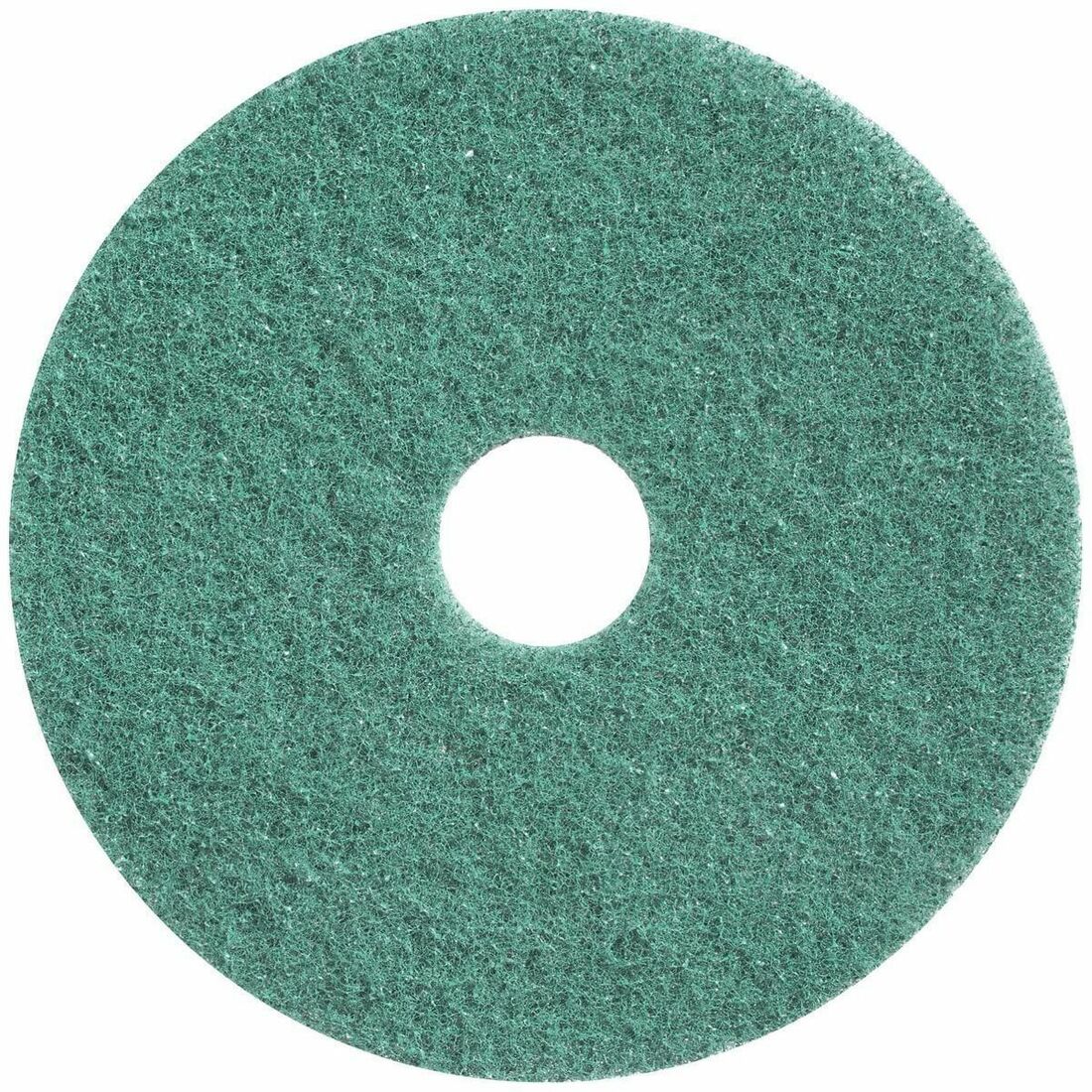 Diversey Twister Cleaning Pad, Round, 20" Diameter, Polishing, Green, 2/Pack (DVODD5871037)