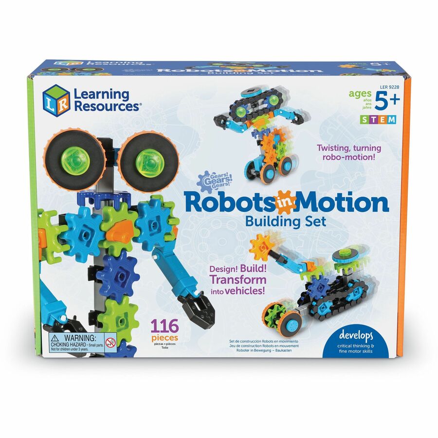 learning-resources-gears-robots-in-motion-theme-subject-learning-fun-skill-learning-robot-stem-imagination-car-machines-critical-thinking-5-year-up-116-pieces-multi-lrnler9228_4