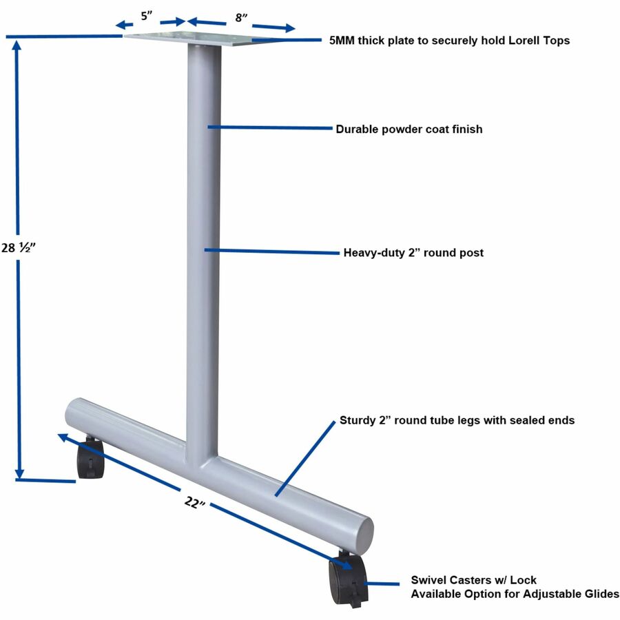 lorell-invent-training-table-components-silver-t-shaped-base-2-legs-28-50-height-x-5-width-x-22-depth-2-set-llr60802_2