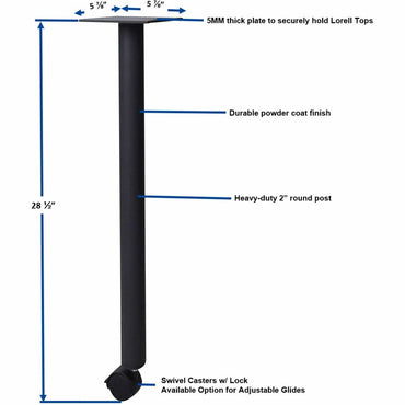 lorell-invent-training-table-components-black-post-leg-base-4-legs-28-50-height-x-5-80-width-x-5-80-depth-4-set-llr60805_2