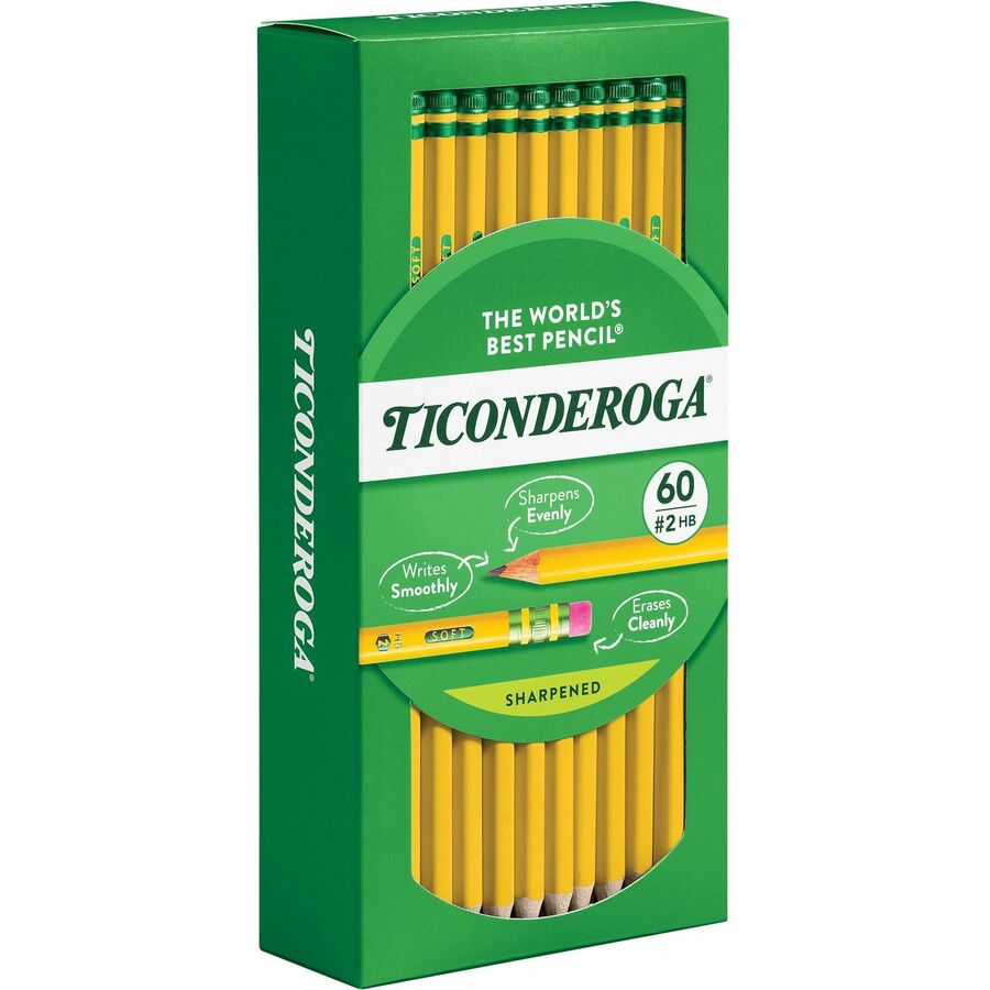 ticonderoga-soft-no-2-pencils-graphite-lead-hb-2-yellow-barrel-60-box-dixx13480_3