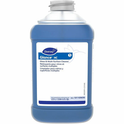 Diversey Glance Multi-Surface Cleaner, 84.5 fl oz, Ammonia Scent (DVO101109690)