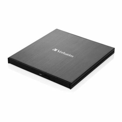 Verbatim Blu-ray Writer, External, BD-R/RE Support, 6x BD Write, 8x DVD Write, Double-layer Media Supported, Slimline (VER43888)