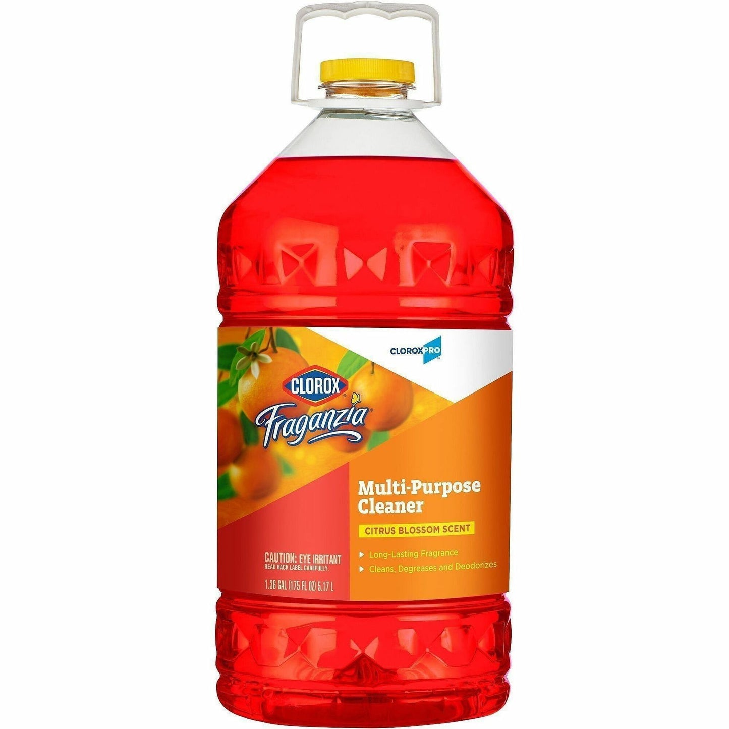CloroxPro Fraganzia Multi-Purpose Cleaner, 175 fl oz (5.5 quart), Citrus Blossom Scent, (CLO60615EA)