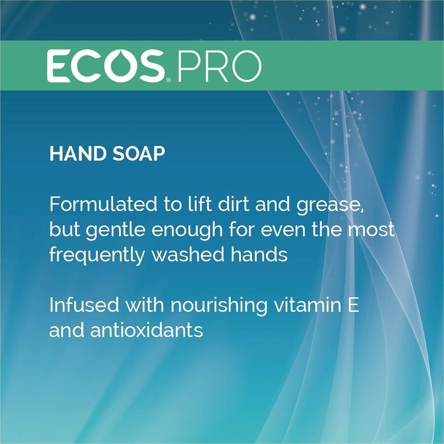 ECOS PRO Liquid Hand Soap, Free and Clear Scen, 4/Carton (EOPPL966304)