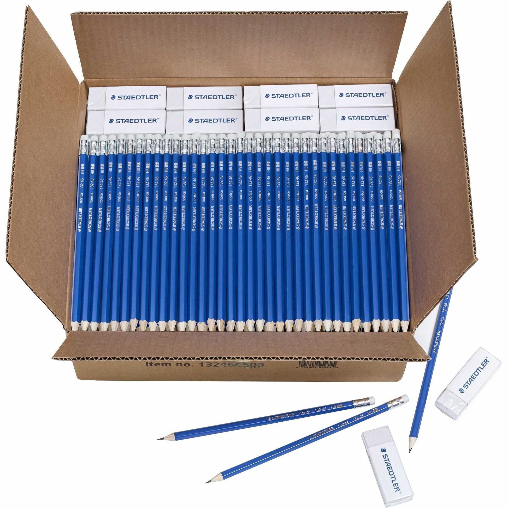 staedtler-norica-wood-pencil-black-lead-hb-2-yellow-wood-barrel-500-box-std13246c500_1