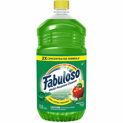 Fabuloso All-Purpose Cleaner, 56 fl oz, Passion of Fruits, Fresh Floral Scent, 6/Carton (CPC153043)