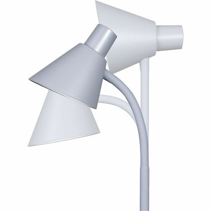 OttLite Twist LED Desk Lamp, 16.8", Gray, 5 W LED Bulb, for Desk, Smartphone (OTTCSNWC51W)