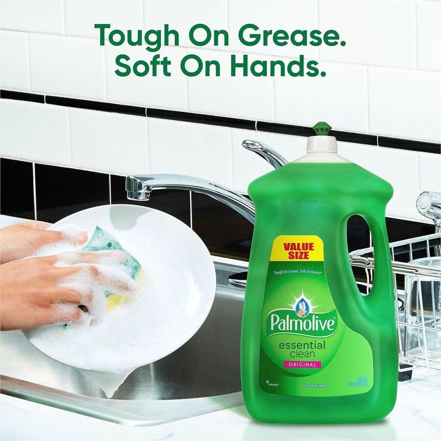Palmolive Original Dish Liquid, 90 fl oz, Original Scen, 4/Carton (CPC146157CT)