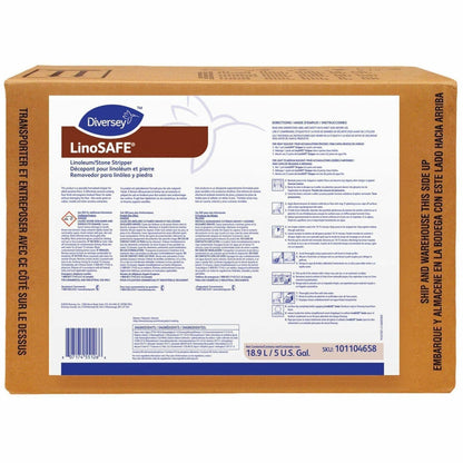 Diversey Linoleum/Stone Stripper, 640 fl oz, 9.8 pH, Solvent Scent (DVO101104658)