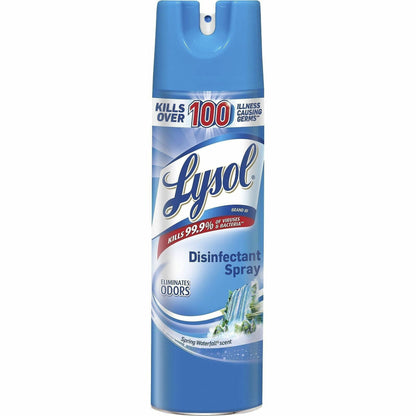 Lysol Disinfectant Spray, 19 fl oz, Spring Waterfall Scent, 12/Carton (RAC79326CT)